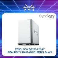 SYNOLOGY DS220J 2BAY REALTEK/1.4GHZ-QC/512MB/1 GLAN