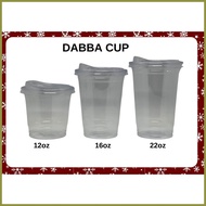∏ ⭐ ▩ Dabba Cup with Strawless Lid / PP CUP 50pcs