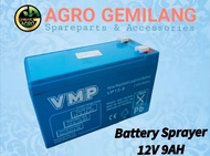 Battery accu aki sprayer Elektrik Battery tangki cas aki tangki semprot 12V 9Ampere Battery Sprayer Elektrik NAGASAKI NAGAWA YOKOHAMA