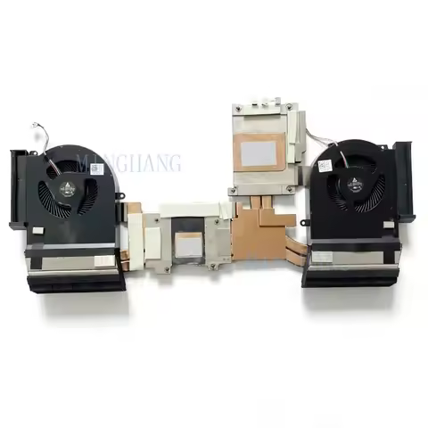 M New For Dell Alienware Area-51m R2 CPU Cooler Heatsink Fan RTX2060 DC12V 067X3P