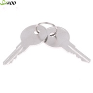 ADD 2PCS Keychannel CH751 Copper Key Universal Keys For Elevator Lo Control Cabinet Room Car T-Handl
