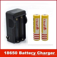 NEW UltraFire 18650 3.7V 5000mAH Lithium Rechargeable Battery Yellow，UltraFire BRC 18650 Li-Ion batt