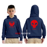 Bigetron Red alien team esports Kids hoodie Jacket - Red Merch