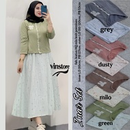 Inar Skirt Set by Vinstore