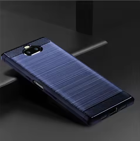 For Sony Xperia 10 Plus xperia10+ Soft Silicone Case Luxury Matte Back Cover for sony 10plus xperia1