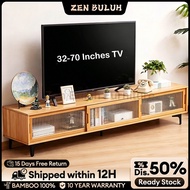 【In Stock】Almari TV TV Cabinet Suitable For 32-70 Inches Bamboo TV Console Cabinet Kabinet TV 电视柜