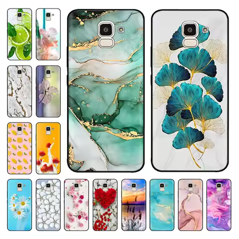 For Samsung J6 2018 Case J600F Phone Cover Fashion Cases Soft TPU Coque For Samsung Galaxy J6Plus 20