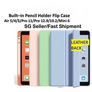 iPad 7 Case/iPad 8 Case/iPad 9 Case Magnetic Smart Flip Casing With Pen Holder iPad 7 Cover iPad 8 Cover iPad 9 Cover
