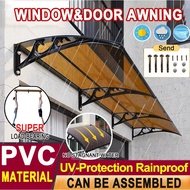 🔥Awning Roof🔥Outdoor Awning Canopy Awning Balcony Window Awning Rumah Outdoor Polycarbonate Board