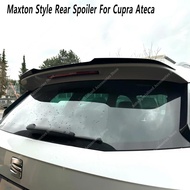 For Seat Ateca MK1 FR Maxton Style Rear Spoiler Caps Ateca FR/Cupra 2017-2024 Only Rear Top Tali Win