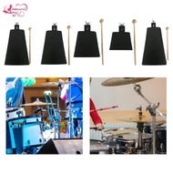 [Abbraccia] Cowbell with Stick, Hand Percussion, Portable Professional Cow Bells, Music