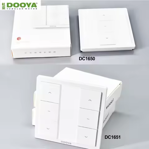 Dooya DC1650/DC651/DC1653 1/dual/15channel 86 wall sticker Remote Controller for Dooya Electric curt