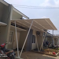 EF ganti atap kanopi solarflat/transparan