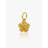 916 Gold Rose Pendant