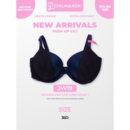 Delaqueen | Big Size Bra Jumbo Bra Big Size 36D JW19