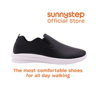 Sunnystep - Balance Walker - Slip-on in Black - Most Comfortable Walking Shoes