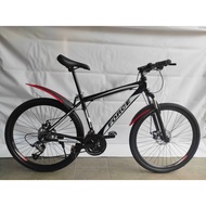 26 Inch Mountain Bike Bicycle Alloy Frame Suspension Fork MTB Bike Sport Bike Cycling Bike Basikal M