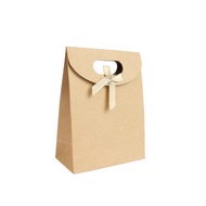 shopping bag paper kraft handle ribbon paper bag mini