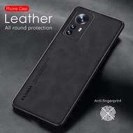 Luxury Yangbuck Leather Matte Case For Xiaomi 12 Pro Shockproof Cover For Xiaomi 11T Pro 11 Lite 5G NE Mi 11 Lite 5G Fundas