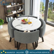 CH 80cm Dining table with chairs/Meeting table