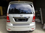 BISA [COD] EC1-6-WGRSL-275121-PROMO ONGKIR.!!! Spoiler + lampu Belakang WAGON R Warna Body - spoiler