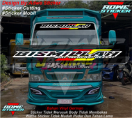 kating stiker mobil variasi kaca depan tulisan bismillah arab bisa untuk semua jenis mobil seperti t