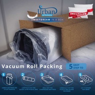 SMASIS COMPRESSED Urban Spring Mattress 10 inch Mattress in a Box / Tilam Compress Single Queen King