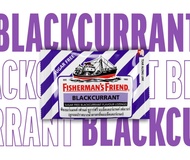 ลูกอมฟิชเชอร์แมน เฟรนด์ รสแบล็คเคอร์แรนท์ Fisherman’s Friend Blackcurrant Flavour Lozenges [1/6/12 ซ