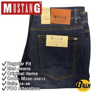 Mustang Brand Men M200 Regular Fit Stretchable Jeans(M200-20013)