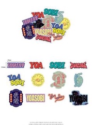 YOASOBI  sticker the book 貼紙 非毛巾 cd hoodie 演唱會 2024