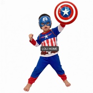 CAPTAIN AMERICA KIDS COSTUME FREE SHIELD