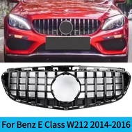For Mercedes Benz E Class W212 2014-2016 E200 E300 E250 E350 E400 E550 GT Silver/BlackSport Front In