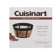 [3美國直購] Cuisinart GTF-B 原廠 10-14杯 咖啡機用 金屬濾網 濾杯 免濾紙過濾網 Gold Tone Coffee Filter _CC2