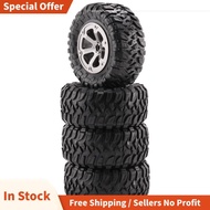 4Pcs 73mm Tire Tyre Wheel for  C14 C24 B24 B36 MN D90 MN-90 MN99S FY003 FY004 RC Car Upgrade Parts A