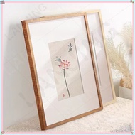 [Customizable Size]A1 A2 A3 A4 Wooden Photo Frame Large Size Puzzle Frame [Without Gasket]