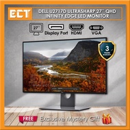 Dell U2717D UltraSharp 27" QHD InfinityEdge LED Monitor (2560 x 1440)