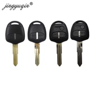 Jingyuqin 2/3 Buttons Remote Car key shell Case for Mitsubishi Lancer EX Evolution Grandis Outlander Key Shell MIT8/MIT1