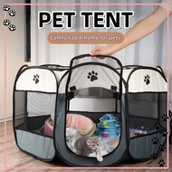 [Ready Stock] Pet Tent Rumah Kucing Cat House Portable Folding Outdoor Travel Cat Tent Dog Tent