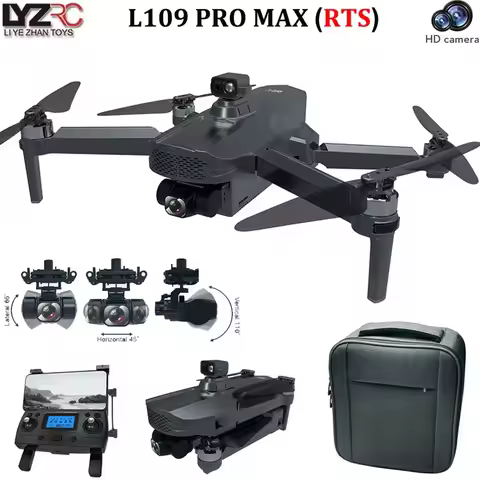 L109 PRO MAX (RTS) Drone GPS 4K WIFI FPV HD Dual Camera 360 ° Laser Obstacle Avoidance Brushless Mot