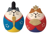 日本 DECOLE Concombre 雛祭公仔/ 2024猫雛組