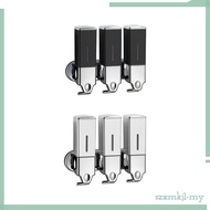 [SzxmkjbdMY] 3 in 1 Bathroom Shower Soap Dispenser Durable Shampoo and Conditioner Dispenser for Toi