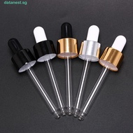 DATANEST​ Dropper Lid Size18/410 Home 5Pcs Dropper Pipette Glass Liquid Dropper Medicine Dropper Alu