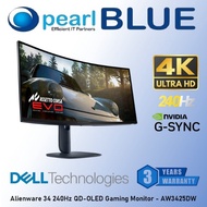 [Same Day Delivery] Alienware 34 240Hz QD-OLED Gaming Monitor - AW3425DW