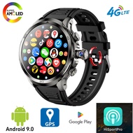 H19 Smart Watch Amoled Screen 900W Rotating Camera 128GB ROM Google Play Store GPS WIFI 4G Android 1