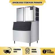 Mesin Es Batu Kristal 1 Ton Commercial Ice Maker 1000KG/24JAM Ice Cube Machine 1000 Kg