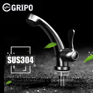 GRIPO SUS304 stainless lavatory faucet