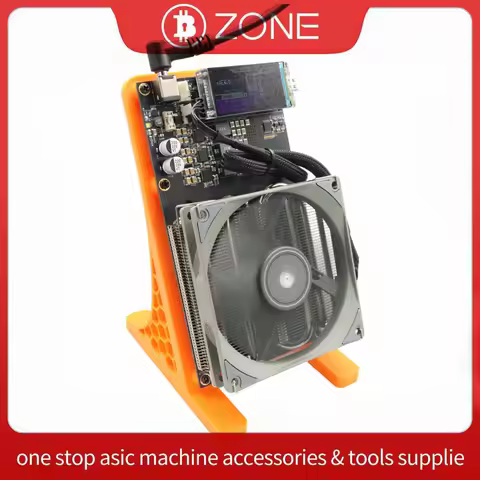 100% Original NerdQaxe++ 65W 4.8Th/s BM1370 Asic Chip Sha256d BTC BCH DGB Bitcoin Crypto Miner
