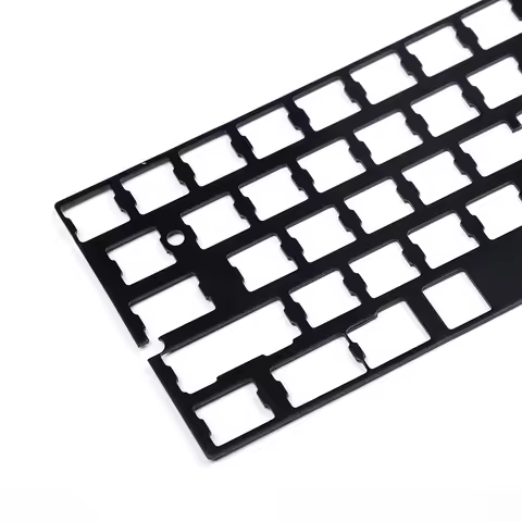 Universal Anodized Aluminum Positioning Board Plate Support ISO ANSI For GH60 PCB 60% Keyboard DIY