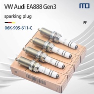 VW Audi Spark Plug (1SET 4PCS) FOR VW GOLF GTI MK7 PASSAT B8 AUDI A4 A5 Q5 B8.5 EA888 Gen3 original 