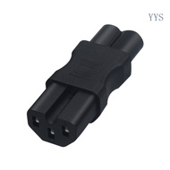 YYS Small PDU Power Adapter C6 to IEC320 C15 Female Connectors IEC320 C15 to C6 Cloverleaf Power Ada